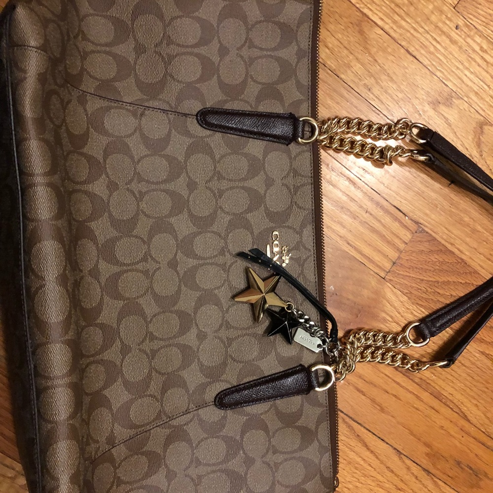 CLOSEOUT !!!Coach brown tote